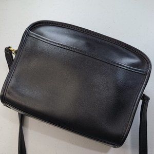 Coach Vintage Metropolis Black Leather Crossbody Bag